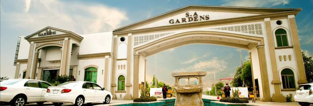 SA Gardens Lahore - plots available on installments on GT road lahore